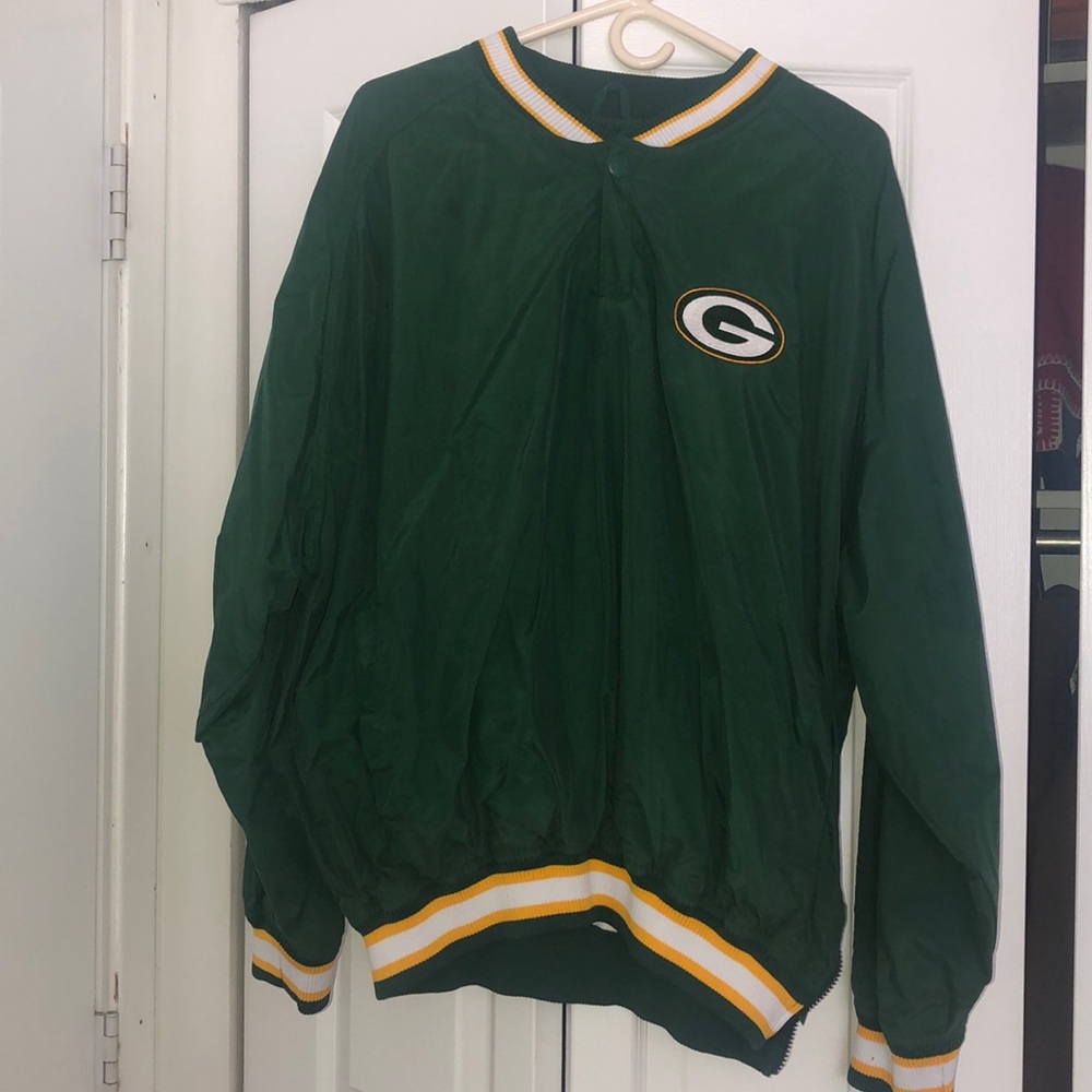 Green Bay Packer’s Pull Over Jacket